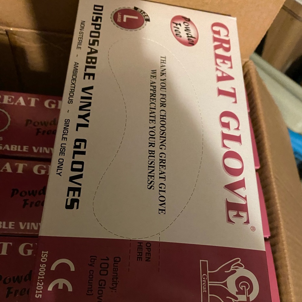 2 Large Gloves